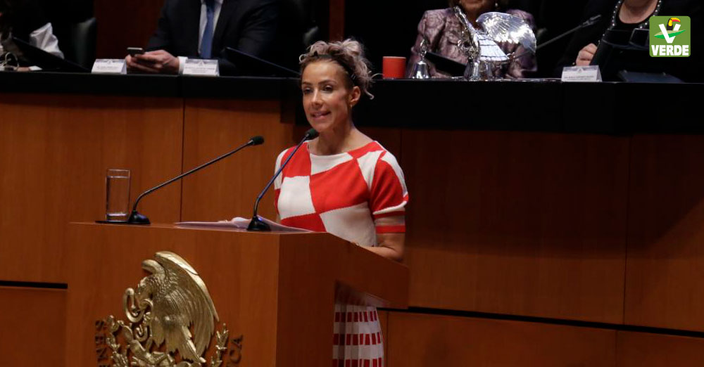 Senadora Alejandra Lagunes
